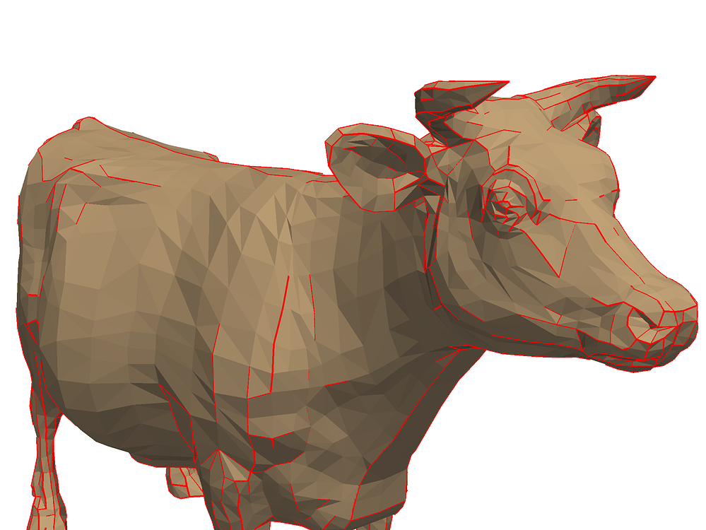 Python VTK: How to use the filter vtkFeatureEdges() with a PolyData ...