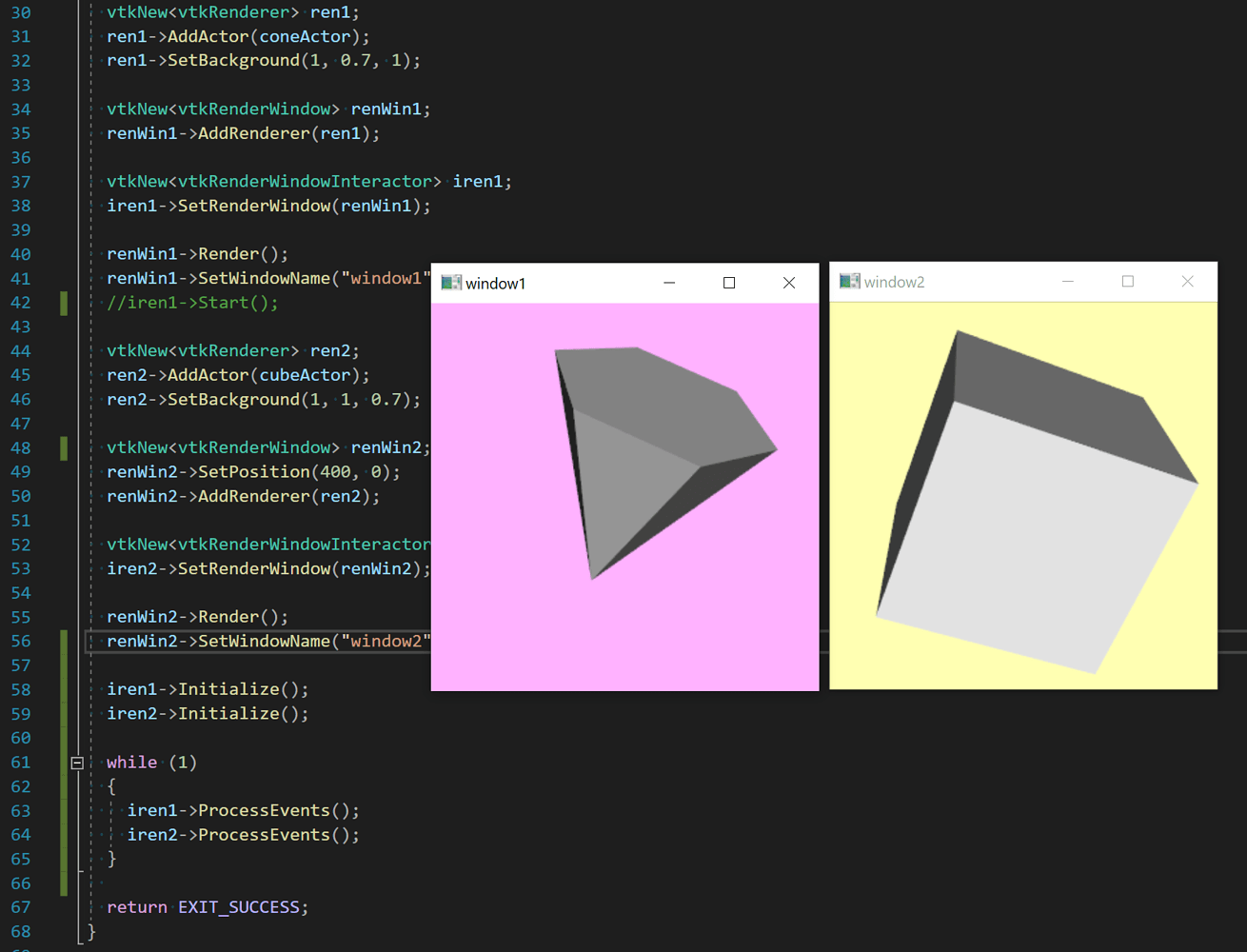 VTK9 behavior of vtkRenderWindowInteractor Support VTK