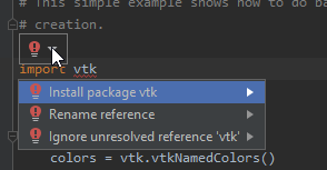 pycharm install package