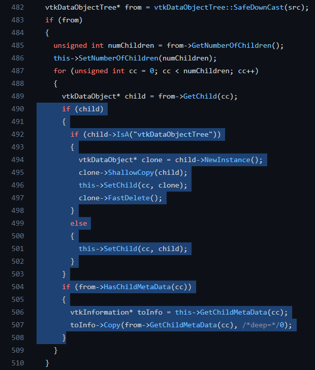 Possible improvement for MultiBlock deep copies Development VTK